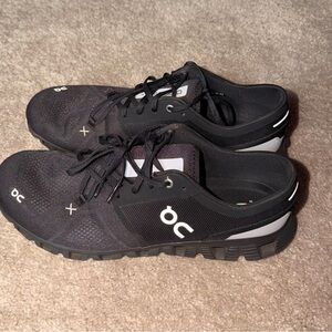 On Running Charcoal and Gray Sneakers